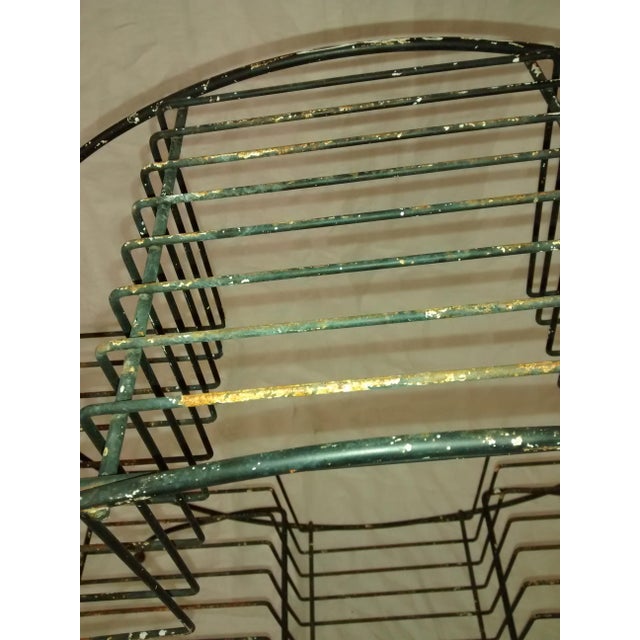 Mid Century Modern Wire Plant Stand Shelf Chairish