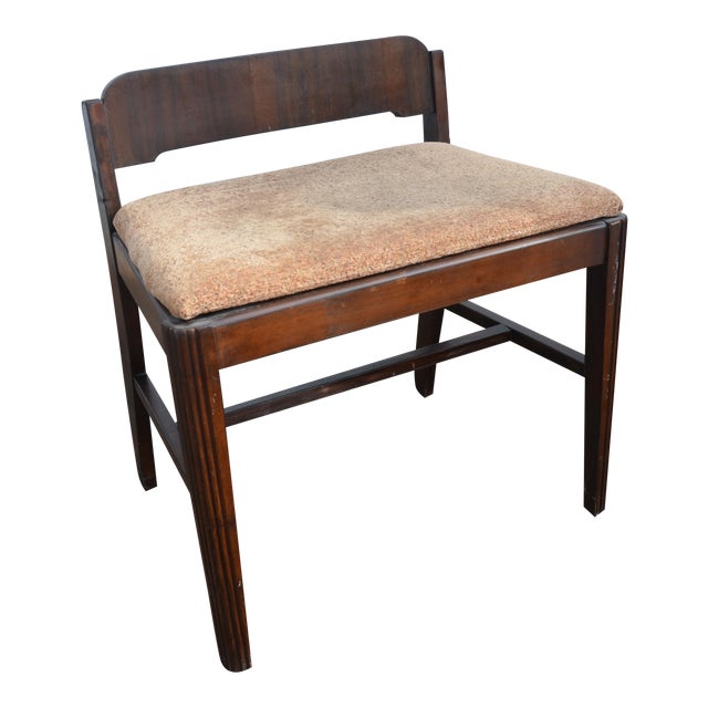 Deco Makeup Table Bench Seat Chairish