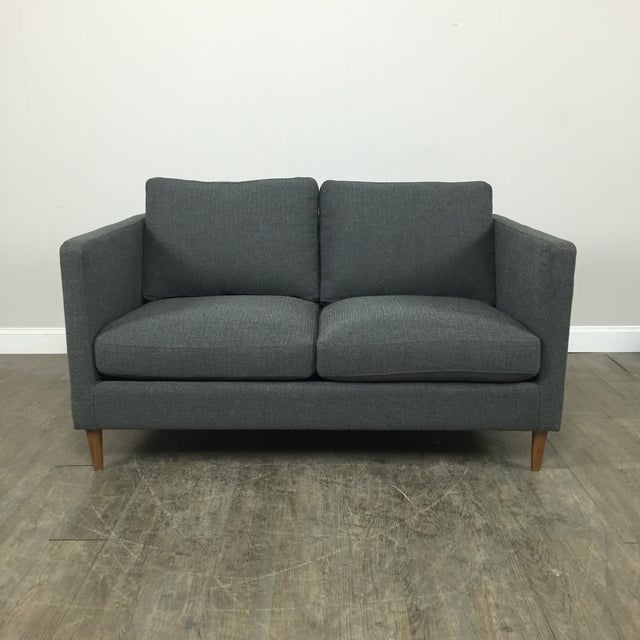 Custom Modern Loveseat Chairish