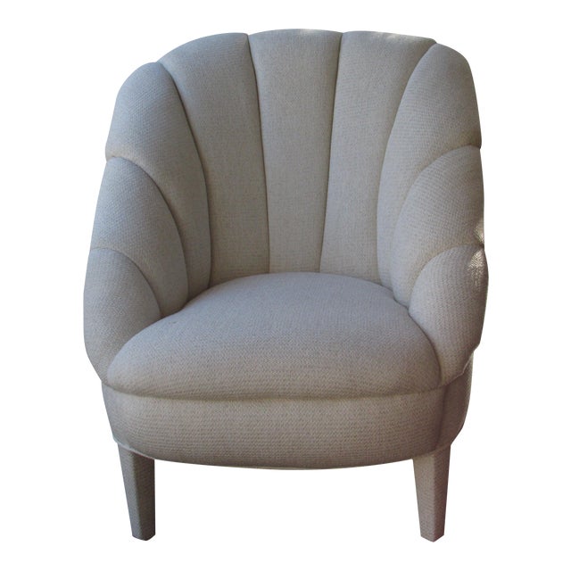 Vintage Art Deco Upholstered Club Chair Chairish