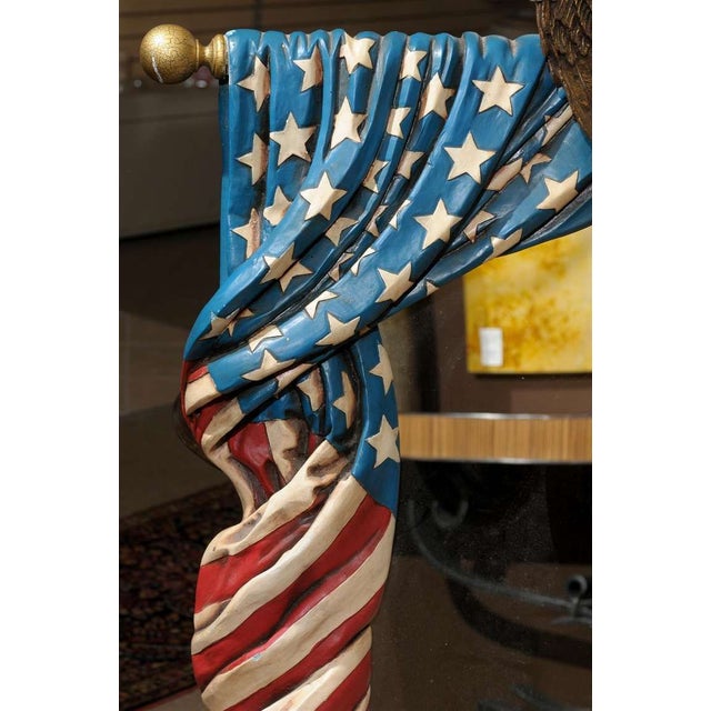 American Flag Framed Mirror Chairish