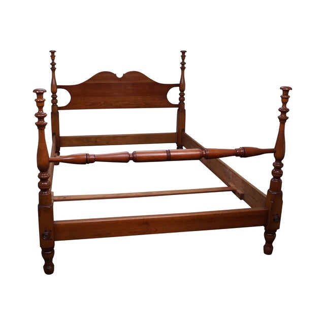 Stickley Cherry Valley Traditional Full Poster Bed Chairish