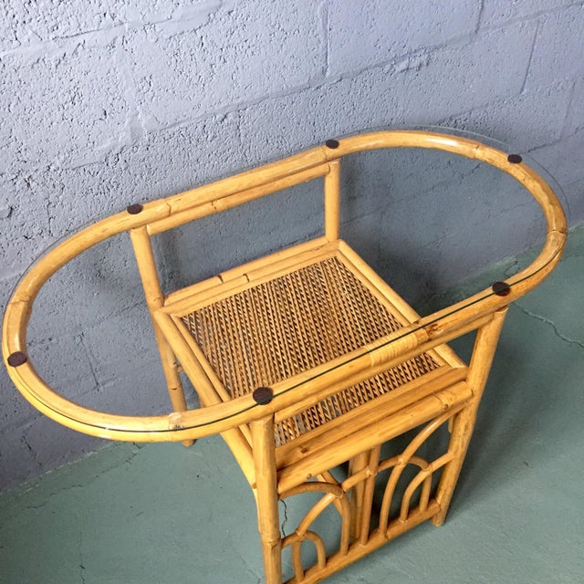 Vintage 1980s Bamboo Dining Set | Chairish