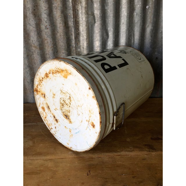 Vintage Lard Container From Oklahoma Chairish