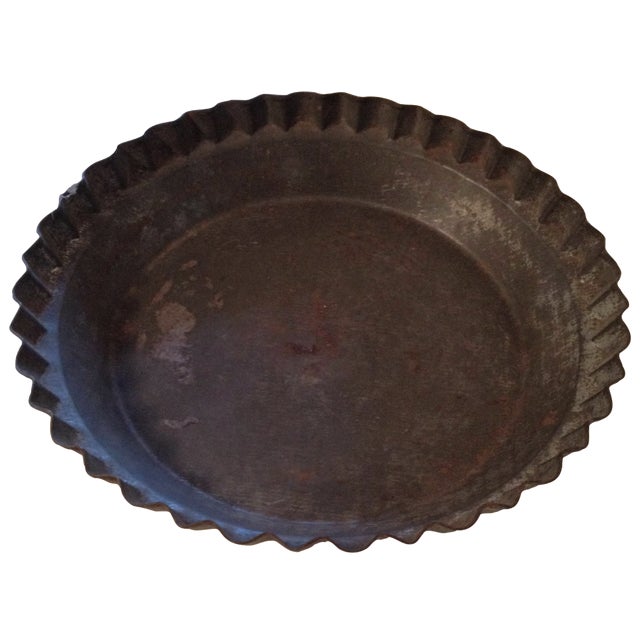 Vintage Tin Pie Plate Chairish