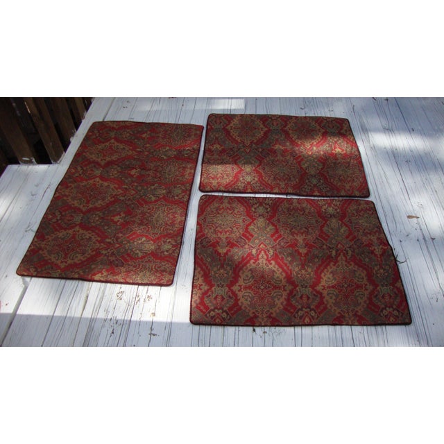 Turkish Kilim Moroccan Floor Pillows - Set of 3 Chairish
