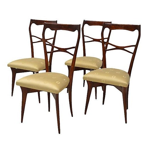 Italian Dining Chairs Set of 4 Chairish