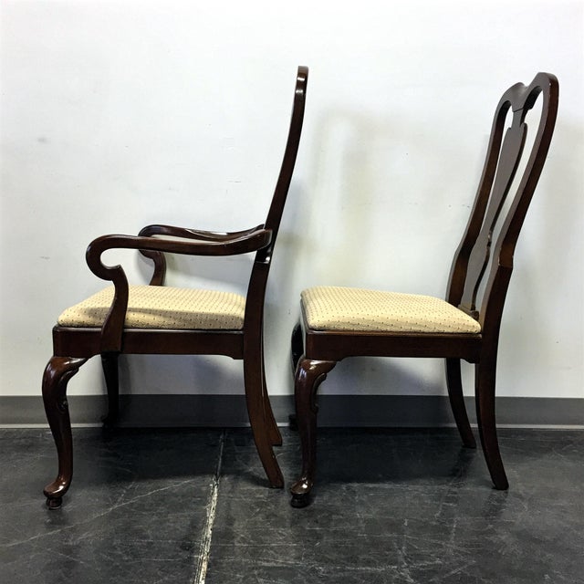 Drexel Heritage Heirloom Mahogany Queen Anne Dining Chairs ...