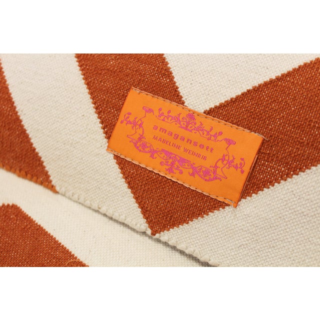 Madeline Weinrib Orange "Lupe"Area Rug 6' X 9' Chairish