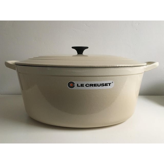 Le Creuset 15.5 Quart Goose Pot in Cream Chairish