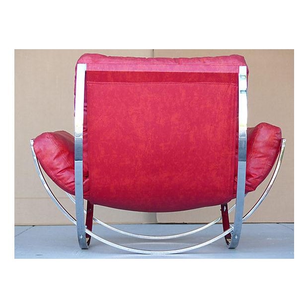 MidCentury Orbital Low Profile Lounge Chair Chairish