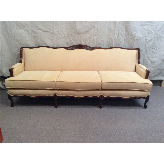 Vintage Yellow Sofa Chairish