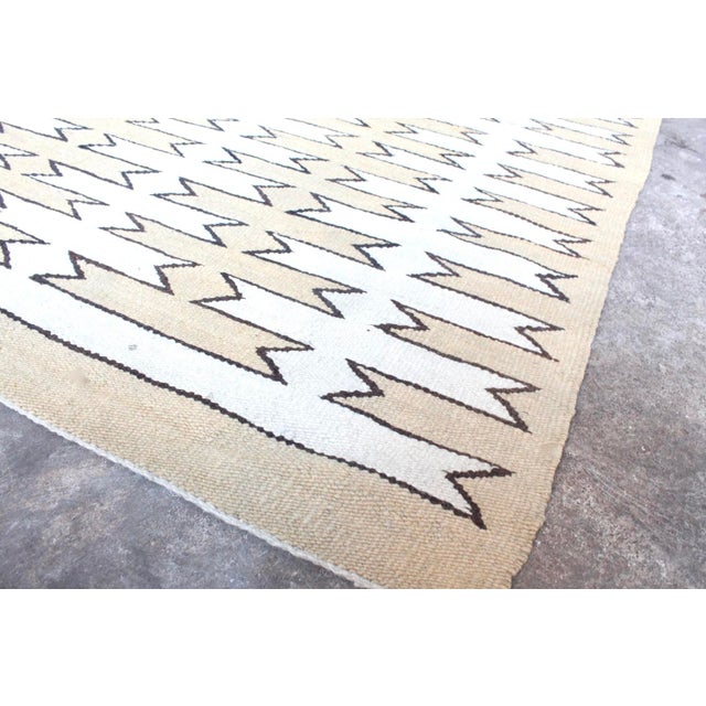 Geometric Indian Dhurrie Rug 2′11″ × 4′3 Chairish