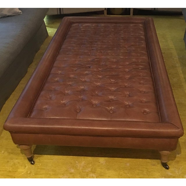 Restoration Hardware Coffee Table/Ottoman Chairish