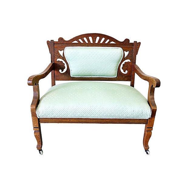 Antique Eastlake Style Settee Chairish