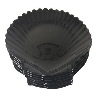 Vintage & Used Black Dinnerware | Chairish