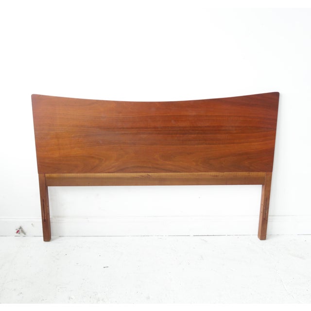 Vintage MidCentury Modern Queen Geometric Headboard Chairish