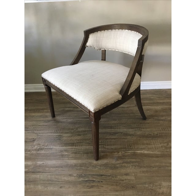 Natural Herald Accent Chairs - A Pair | Chairish