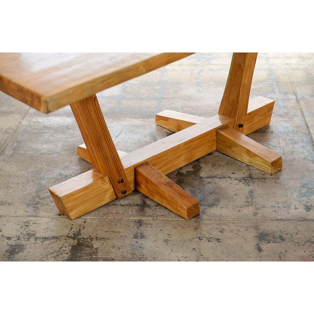 Nakashima Style Conoid Dining table Chairish