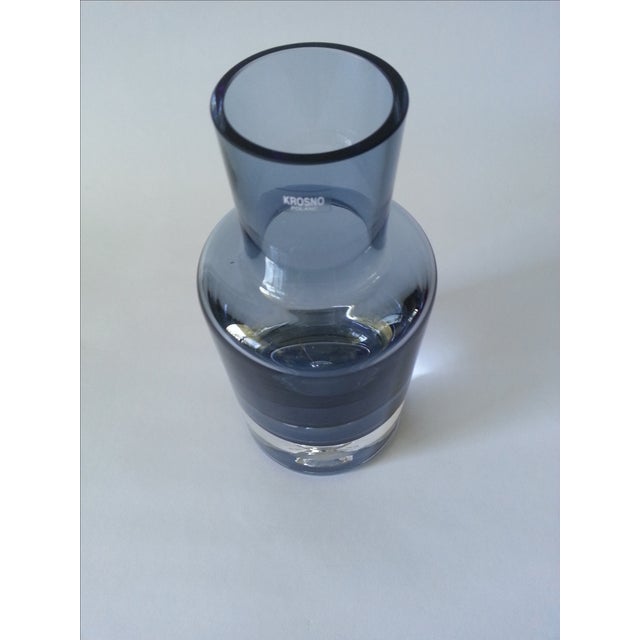 Krosno Poland Bubble Crystal Decanter Chairish