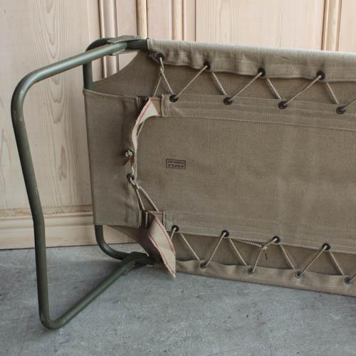 Chic Vintage Military Cot Chairish