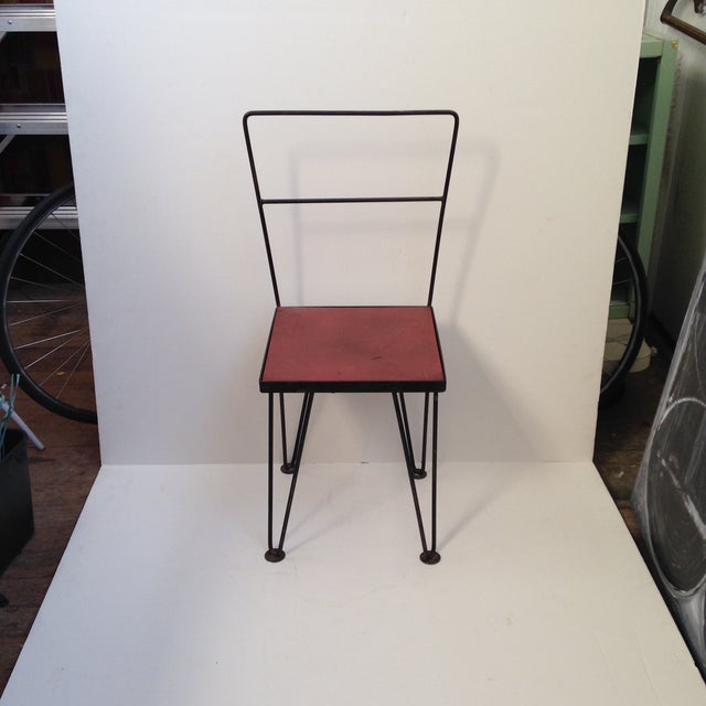 MidCentury Metal Wire Chairs 1950s Set of 4 Chairish