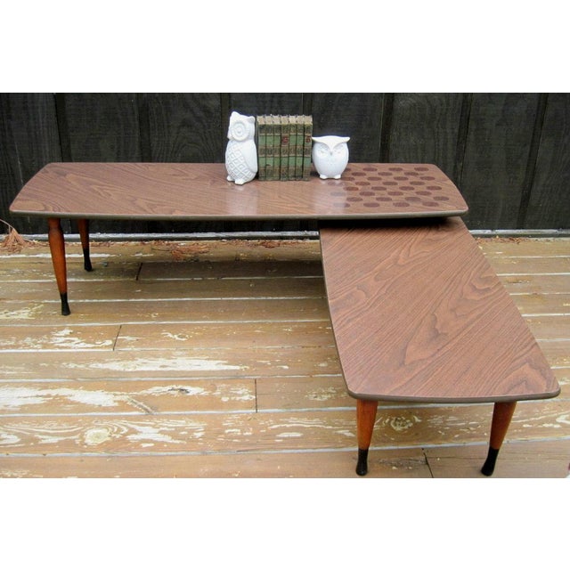 MidCentury Modern SwingOut Coffee Table Chairish