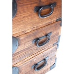 Antique Japanese Meiji Period Tansu Cabinet | Chairish