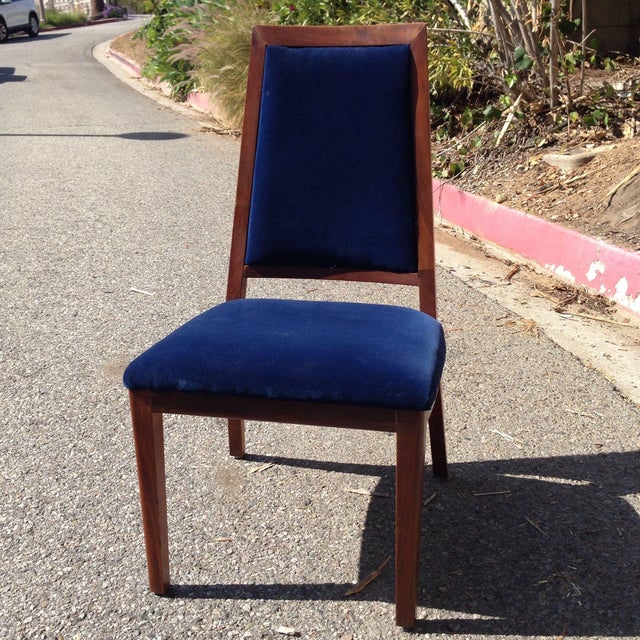 Reupholstered MidCentury Dining Chairs Set Of 6 Chairish