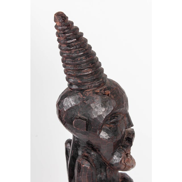 Antique African Male Fertility Wooden Carved Statue Tribal Art Chairish