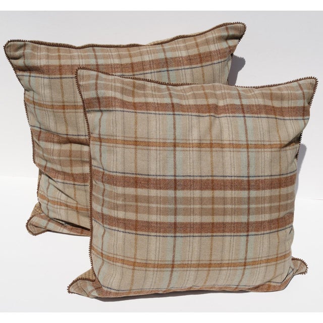 Ethan Allen Extra Large Wool Pillows A Pair Chairish