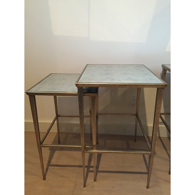 Restoration Hardware Nesting Side Tables A Pair Chairish