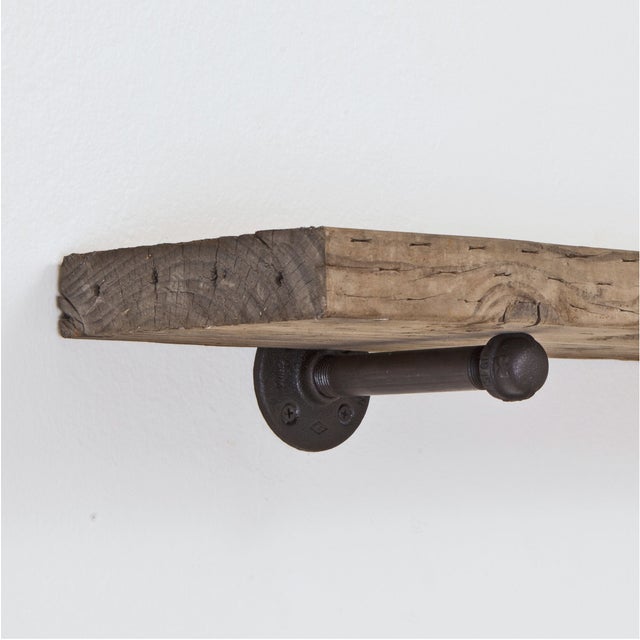 Plumbing Pipe Shelf Bracket Set Chairish