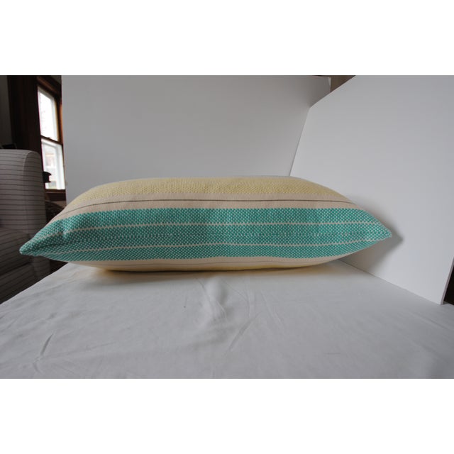 Custom Striped Lumbar Pillow Chairish
