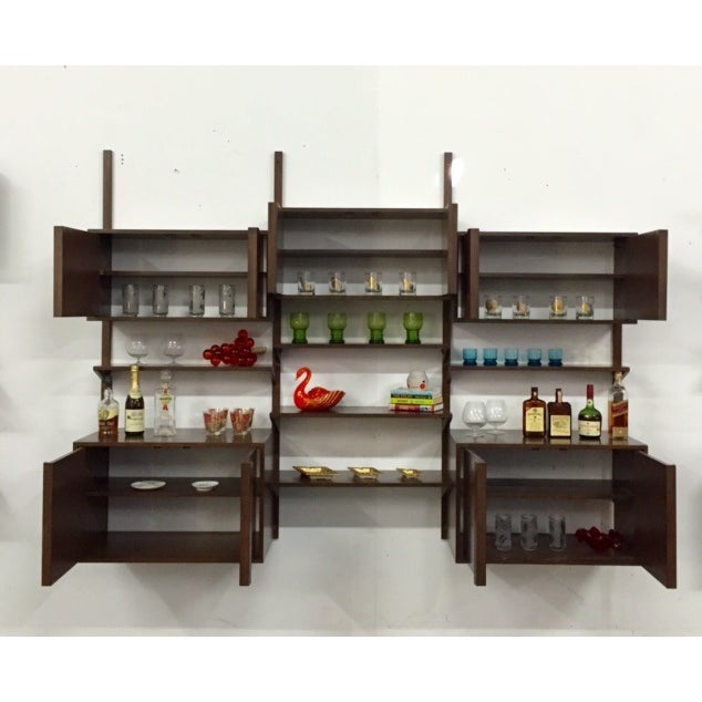 MidCentury WallMounted Modular Shelving Unit Chairish