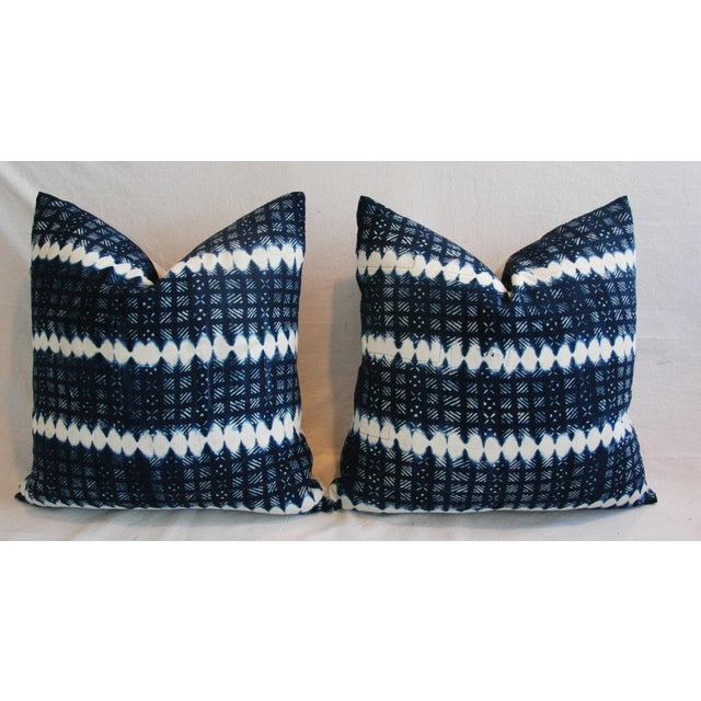 Handwoven Indigo Textile Pillows A Pair Chairish