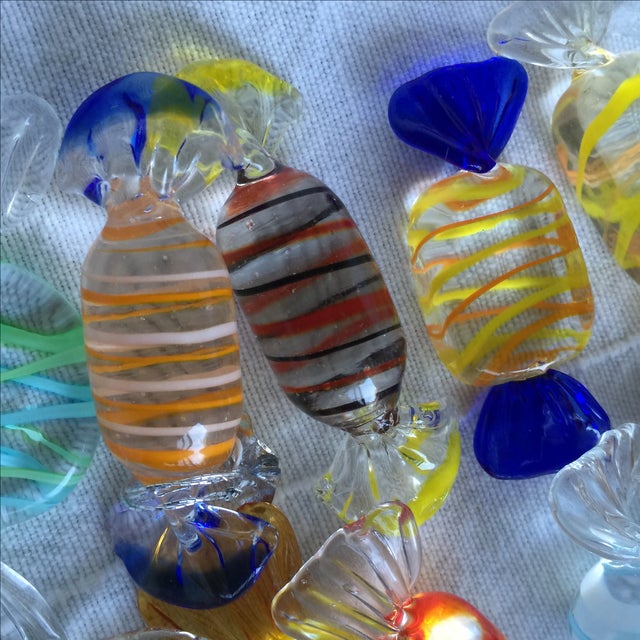 Murano Glass Candy Set of 22 Chairish