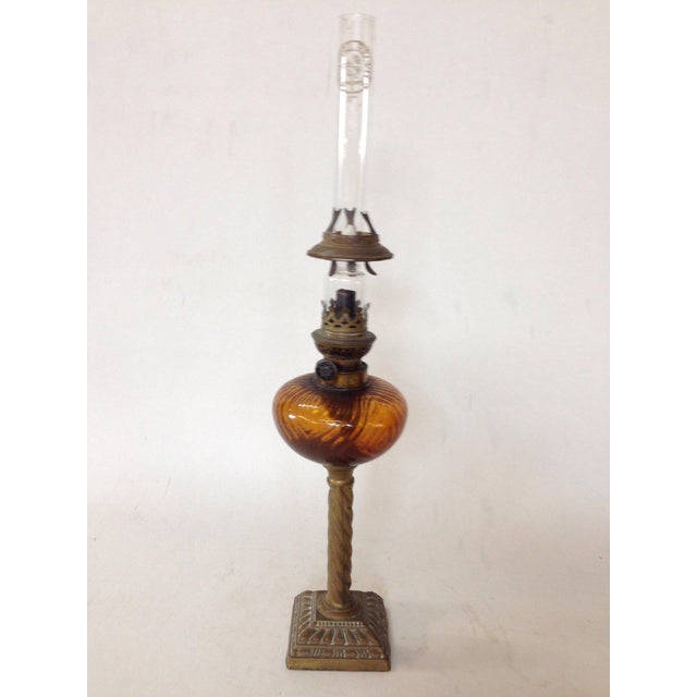 1900's Oil Lamp Chairish