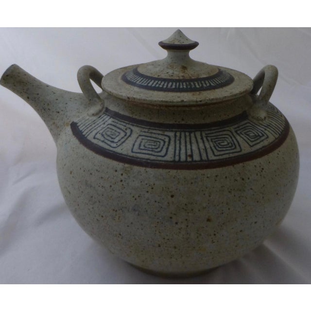 MidCentury Modern Studio Art Pottery Teapot Chairish