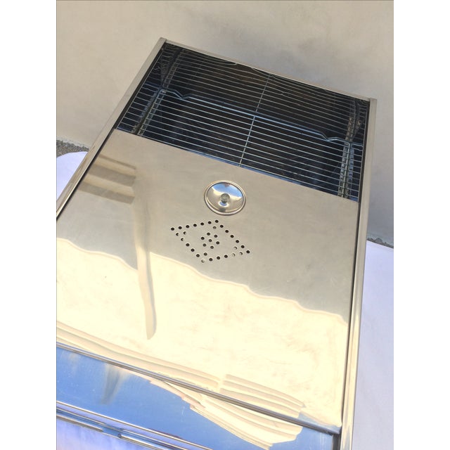 Mid century stainless steel bread drawer insert chairish