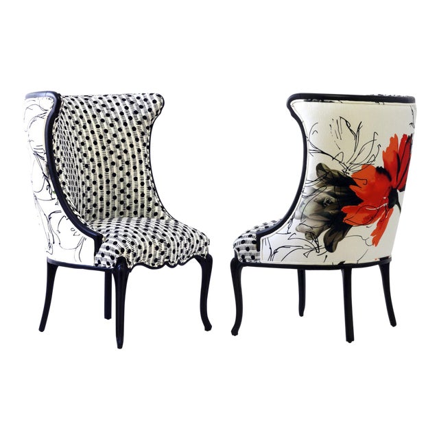 Flora Upholstered Occasional Chair Chairish