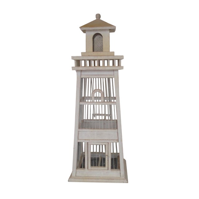 Lighthouse Bird Cage Chairish