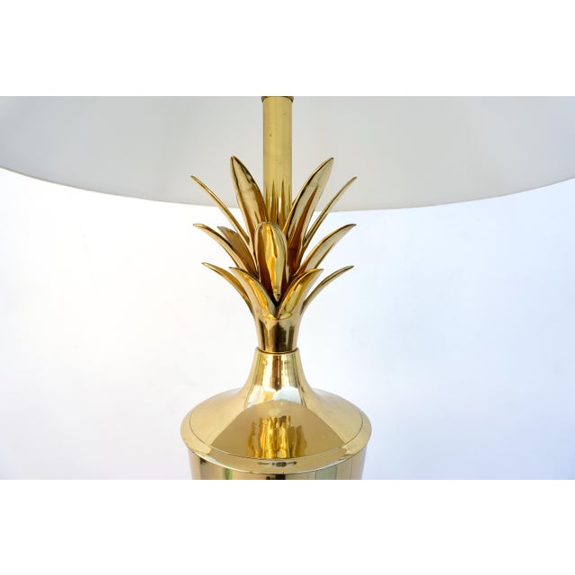 Vintage Brass Pineapple Lamp Chairish