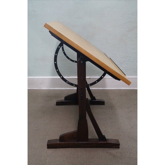 Restoration Hardware 1920s French Drafting Table Chairish