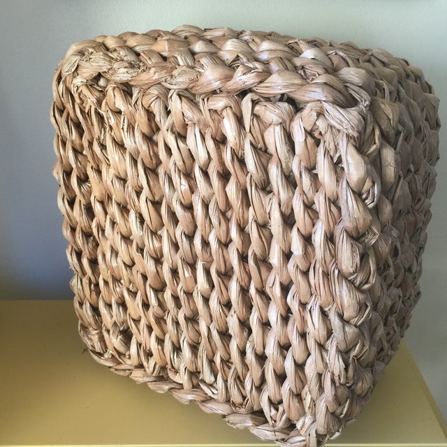 Braided Square Rope Basket Chairish