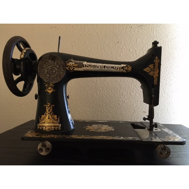 1903 Antique Singer Sphinx Treadle Sewing Machine Chairish