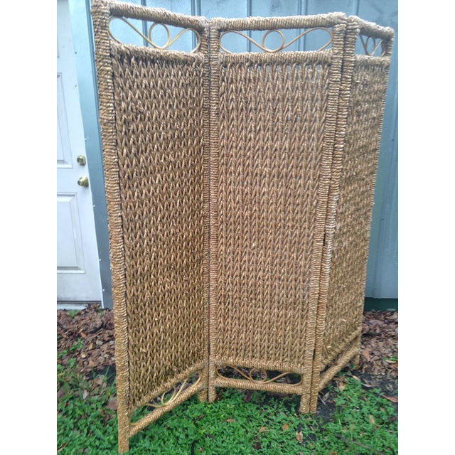 Wicker & Rattan Screen Chairish