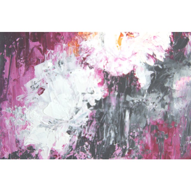 White TrioFloral Painting by C. Plowden Chairish