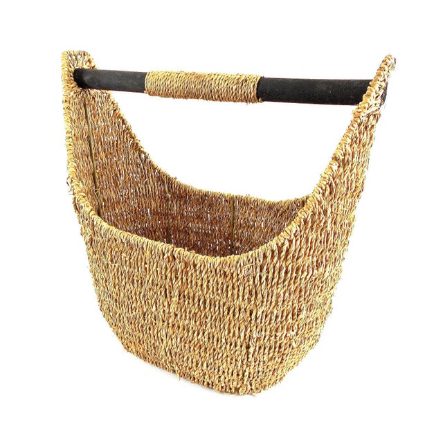 Indonesian Seagrass Basket Tote Chairish