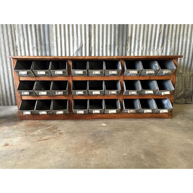 Antique 1940s Hardware Store Counter | Chairish